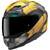 Hjc - Helmet F71 Trnsfrmr Bumblebee Lg - 464805