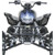 Motorsport Products - Bumper, Tt/shrt Track Blk - 80-4012