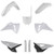 Polisport - Body Kit Hon Crf250/450r White - 91618