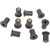 Drag Specialties - Nut Well (5210)6-32 10pk