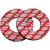 Scar Racing - Grip Donuts Red