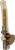 Emgo - Petcock with Indicator and Locknut - 1/4" X 1/4" - OEM-Style Fuel Petcock - 43-67182