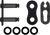 Rk Excel - Master Link 520maxo Black Clip M/l