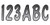 Hardline - Series 200 Registration Kit (silver/black)