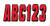 Hardline - Series 320 Registration Kit (red/black)