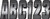 Hardline - Series 300 Registration Kit (chrome/black)