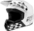 Fly Racing - Kinetic Lite Rival Helmet Gloss White/black Sm