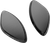 Rizoma - Mirror Block Off Plates Pair Black Apr