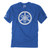 <ul><li>Royal blue</li><li>Men's crew t-shirt</li><li>100% cotton 4.3 oz. combed ring spun</li><li>Screen printed front and sleeves</li><li>Official Yamaha licensed apparel</li></ul>