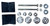 <p><font size="3">Lightweight Kit reduces mounting hardware weight by 0.3 lbs</font></p><p><font size="3">10mm bolt</font></p><p><font size="3">This kit fits 2000-2015 ADSA and newer style machines. This includes: REV / XP / XS.</font></p><p><font size="3">Also fits all 2000 and newer Race Sleds.</font></p><p><font size="3">For trailing arm machines with ADSA suspension reuse OEM dampener.</font></p><p><font size="3">NOTE: This mount kit comes with all the necessary hardware and dampeners for one pair of skis.</font></p><p><font size="3">Mount kit will fit C&amp;A Pro Skis only.</font></p>