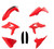 <h2 class="description nostyle" style="padding: 0px; outline: 0px; font-size: 13px; line-height: 22px; font-family: Metrocity-Book; font-weight: normal; color: rgb(51, 51, 51);">Includes all parts for a complete replacement. Polisport's Full Plastic Kits ensure a perfect fit and OEM quality on your dirt bike. Made from durable, flexible, and resistant materials that can withstand the hardest challenges of off-road riding.</h2>