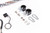 Polaris RZR Single Universal LED Whip - Agency Power