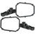 Can-Am Elite Series 2 Universal Mirror Kit With Blindspot 2 Pack Profiled And Round Tube Mounts Included - ATV TEK
