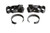 Polaris Ranger Universal UTV Side Mirror Adapter Kit - Mounts to Profiled & Round Tube Roll Cages - ATV TEK