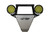 Polaris RZR Turbo S Front Bumper Outer Light Tabs - CageWrx