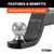 Polaris Ranger Towing Starter Kit With 2" Ball (2 Shank, 7,500 Lbs. & 2 Drop) - Curt