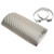 Can-Am Commander/Defender/Maverick X3/R Stainless Steel Pipe Shield - 4-1/2" x 8-1/2" - Design Engineering