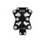 Can-Am Maverick X3 Billet Aluminum Radius Rod Plate Kit - DRT Motorsports