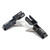 Polaris RZR Tactical Mirror Light Bracket Kit - DRT Motorsports