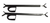 Polaris RZR Quick Draw Overhead 23"-28" Gun Case Rack - Great Day