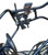 Kawasaki Mule 3010/4010 Tran Back Only 10" - 15" Quick-Draw Overhead Gun Rack - Great Day QD854-OGR-EKO