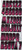 Can-Am Boat Lettering Berry/Black 3"³ Registration Kit - Hardline
