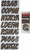 Can-Am Boat Lettering Brown/Black 3"³ Registration Kit - Hardline