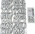 Can-Am Boat Lettering Transparent Clear and Black 3"³ Registration kit - Hardline