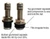 Can-Am QuikStem Push-In Tire Valve Stem System - Hardline