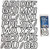 Honda Pioneer/Talon Boat Lettering White/Black 3"³ Registration Kit - Hardline