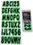 Polaris RZR Boat Lettering Black/Kiwi 3"³ Registration Kit - Hardline