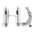 Can Am Maverick Turbo Pink Euro Black Dual 3/4 System Performance Series Exhaust - HMF Racing