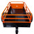 Kawasaki Teryx/Mule/KRX/Ridge 1500 LBS Tilting Heavy Duty Solid Floor and Side Trailer - Impact