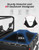 Can-Am Commander/Maverick/Defender Stretchable Cargo Bed Net - Kemimoto