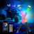 Honda Offroad 2PCS 2FT LED Whip Lights RGB Spiral Chasing - Kemimoto