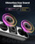 Honda Pioneer Midnight S40 16" Aluminum RGB Bluetooth Soundbar Silver - Kemimoto