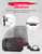 Honda Pioneer/Talon Side Mirrors, Tool-free Multi-Adjustment Mirrors for 1.65-2" Roll bar - Kemimoto