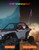 Honda Talon LED Whip Lights 3FT (2PCS) "“ APP Control, Signal Sync, Spring Base - Kemimoto