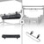 Kawasaki Teryx Bluetooth Sound Bar & Rear View Mirror for 1.65"-2" Roll Bar - Kemimoto