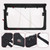 Polaris Ranger 500 Rear Windshield with Zipper Back - Kemimoto