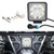 Polaris Ranger XP 1000 Rear View Mirror & 40MM Wafer Light - Kemimoto