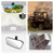 Polaris Ranger XP 1000 Upgraded Rear View Mirror & Camouflage Seat Cover - Kemimoto