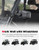 Polaris Ranger XP 1000/ XP 900/ 570 Mid-Size/ 500 Side Mirrors Fit for Windshield - Kemimoto