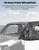 Polaris RZR 4 XP 1000 Upper Doors Soft Cab Enclosure - Kemimoto