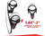 Polaris RZR 570/ 800/ 900/ XP 1000 Rear View Mirror - Kemimoto