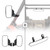 Polaris RZR Adjustable Rear View Mirror & Side Mirrors - Kemimoto