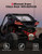 Polaris RZR Pro R Soft Rear Windshield - Kemimoto