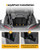 Polaris RZR XP 1000 Rear Cargo Box 82QT - Kemimoto