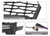 Polaris RZR XP 1000/ XP Turbo Front Lower Mesh Grill Radiator Guards - Kemimoto