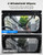 Polaris RZR XP 1000/Turbo Glass Windshield with 2 Manual Wipers - Kemimoto